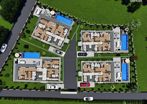 Investitionsprojekt einer 4+1-Villa in der Region Doshemealty - Antalya 