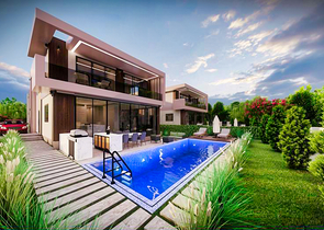 Investitionsprojekt einer 4+1-Villa in der Region Doshemealty - Antalya 