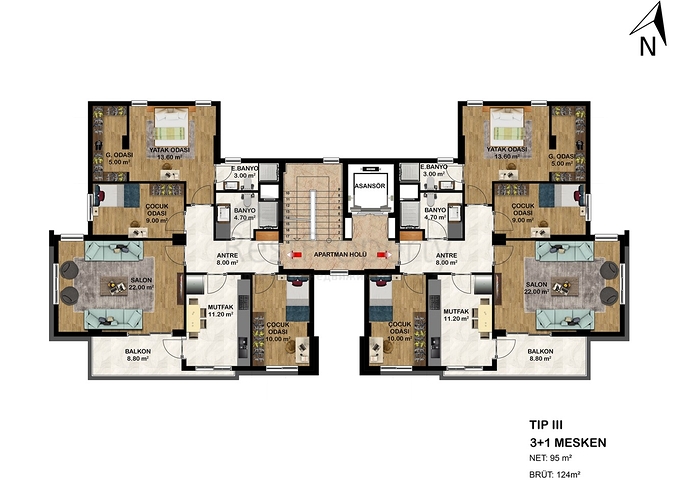 Investitionsprojekt im Bezirk Kepez - Antalya