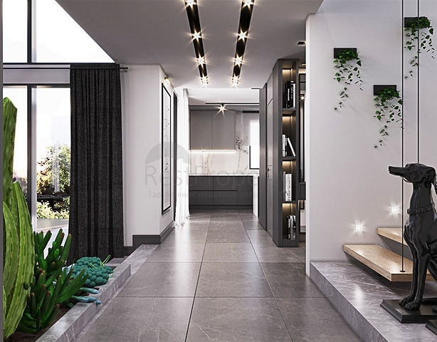 4+1-Villa in der Region Doshemealty - Antalya