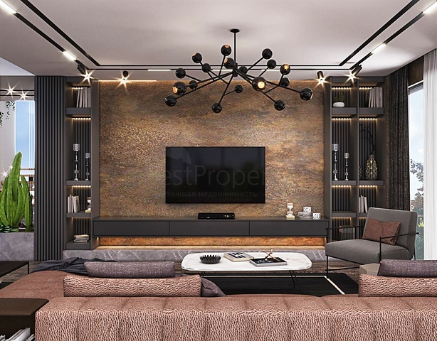 4+1-Villa in der Region Doshemealty - Antalya