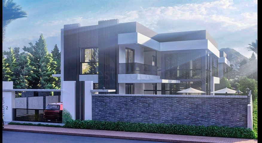 4+1-Villa in der Region Doshemealty - Antalya