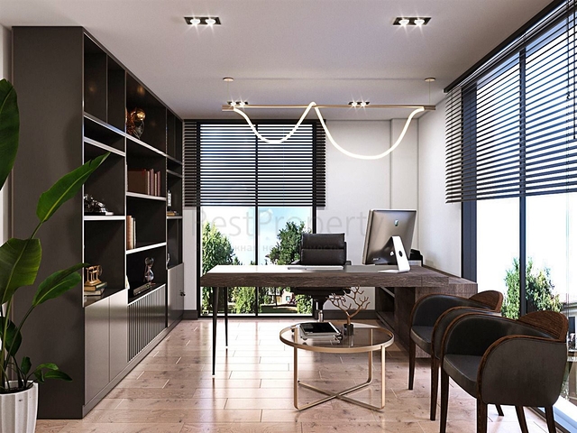 4+1-Villa in der Region Doshemealty - Antalya