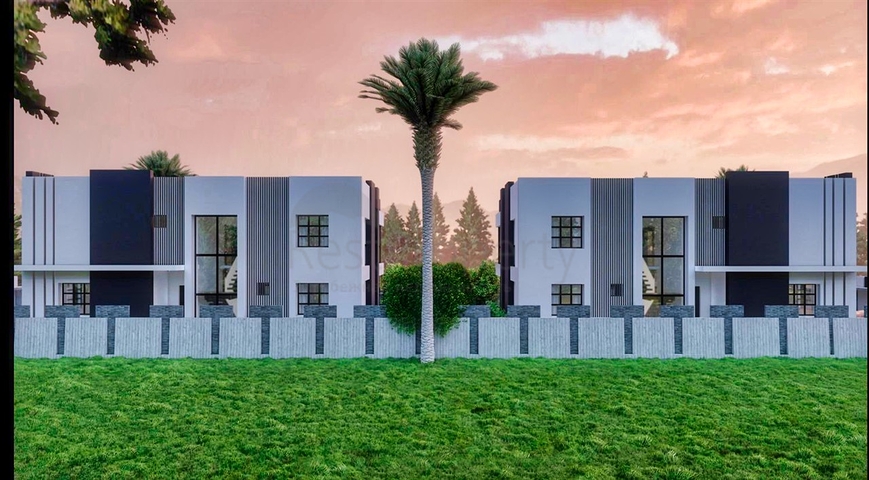 4+1-Villa in der Region Doshemealty - Antalya