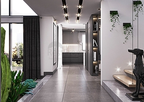 4+1-Villa in der Region Doshemealty - Antalya