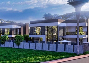 4+1-Villa in der Region Doshemealty - Antalya