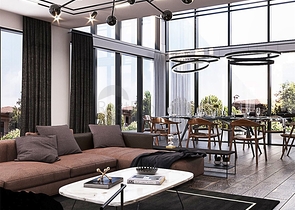 4+1-Villa in der Region Doshemealty - Antalya