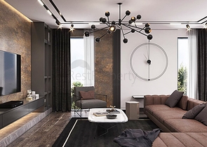 4+1-Villa in der Region Doshemealty - Antalya