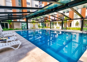 1+1 Wohnung in der Wohngegend von Persimmon - Antalya