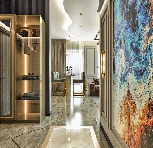 Investitionsprojekt im Wohnbezirk Altyntasch - Antalya