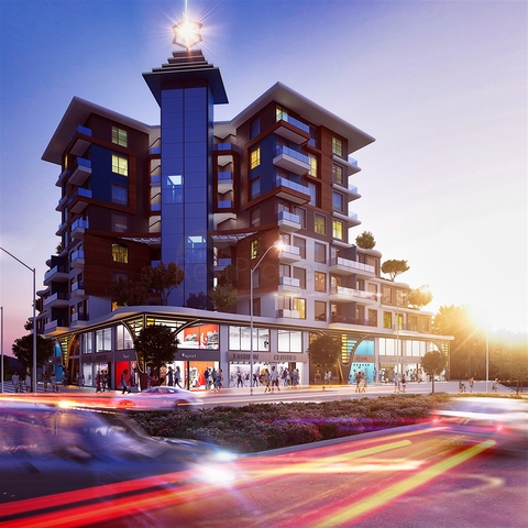 Investitionsprojekt im Wohnbezirk Altyntasch - Antalya