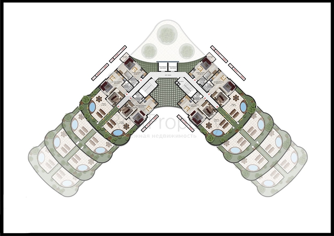 Investitionsprojekt im Wohnbezirk Altyntasch - Antalya