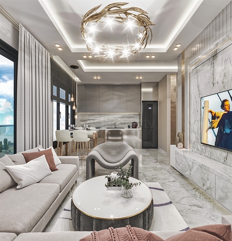 Investitionsprojekt im Wohnbezirk Altyntasch - Antalya