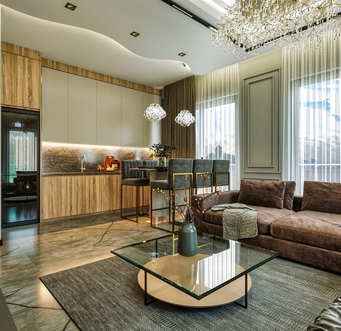 Investitionsprojekt im Wohnbezirk Altyntasch - Antalya