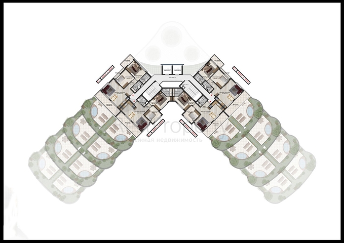 Investitionsprojekt im Wohnbezirk Altyntasch - Antalya