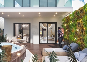 Investitionsprojekt im Wohnbezirk Altyntasch - Antalya