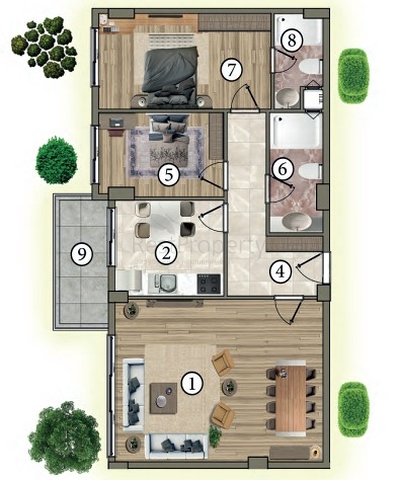 Investitionsprojekt im Bezirk Kepez - Antalya