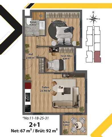 Investitionsprojekt in Altyntaş - Antalya
