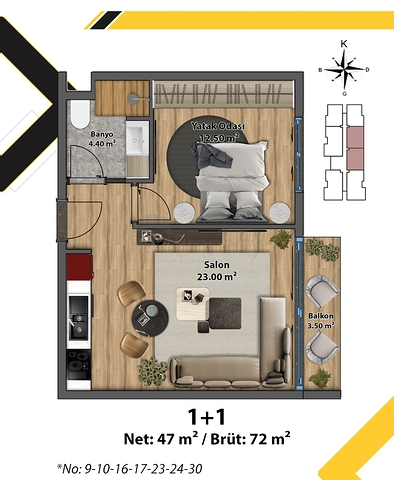 Investitionsprojekt in Altyntaş - Antalya