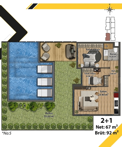 Investitionsprojekt in Altyntaş - Antalya