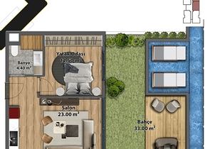 Investitionsprojekt in Altyntaş - Antalya