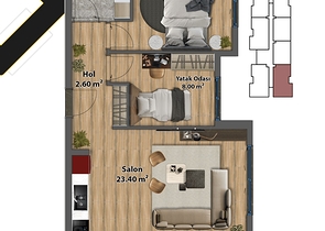 Investitionsprojekt in Altyntaş - Antalya