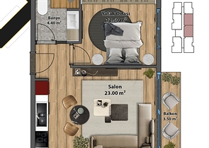 Investitionsprojekt in Altyntaş - Antalya