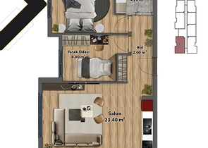 Investitionsprojekt in Altyntaş - Antalya
