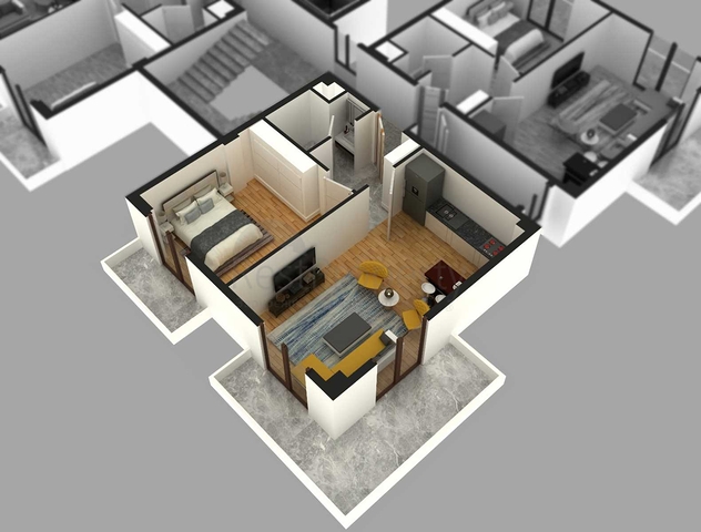 1+1 Wohnung im Stadtteil Belek - Antalya  1+1 Wohnung im Stadtteil Belek - Antalya