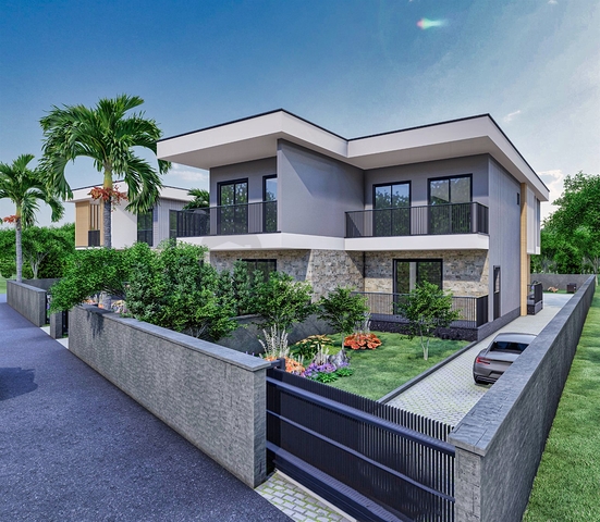 4+2-Villen im Stadtteil Doshemealty - Antalya 