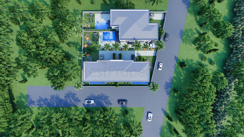 4+2-Villen im Stadtteil Doshemealty - Antalya 