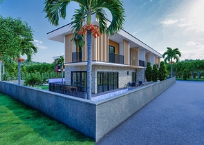 4+2-Villen im Stadtteil Doshemealty - Antalya 