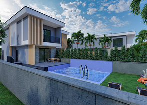 4+2-Villen im Stadtteil Doshemealty - Antalya 