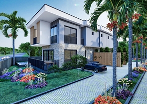 4+2-Villen im Stadtteil Doshemealty - Antalya 