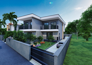 4+2-Villen im Stadtteil Doshemealty - Antalya 