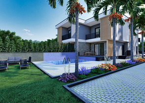 4+2-Villen im Stadtteil Doshemealty - Antalya 