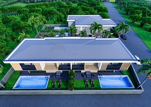 4+2-Villen im Stadtteil Doshemealty - Antalya 