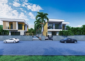 4+2-Villen im Stadtteil Doshemealty - Antalya 