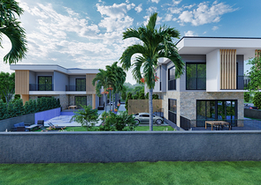 4+2-Villen im Stadtteil Doshemealty - Antalya 