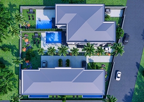 4+2-Villen im Stadtteil Doshemealty - Antalya 