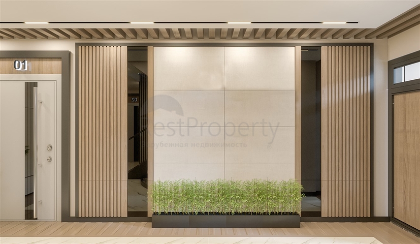 3+1-Apartments im Stadtteil Kepez - Antalya