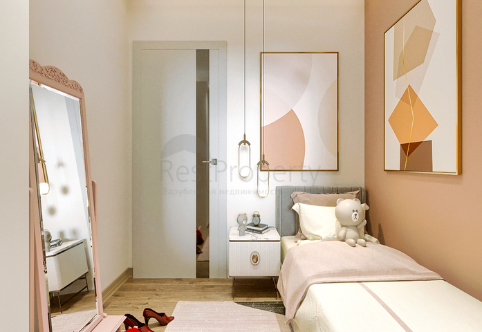 3+1-Apartments im Stadtteil Kepez - Antalya