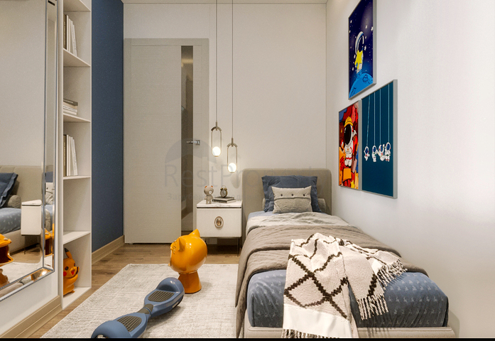 3+1-Apartments im Stadtteil Kepez - Antalya