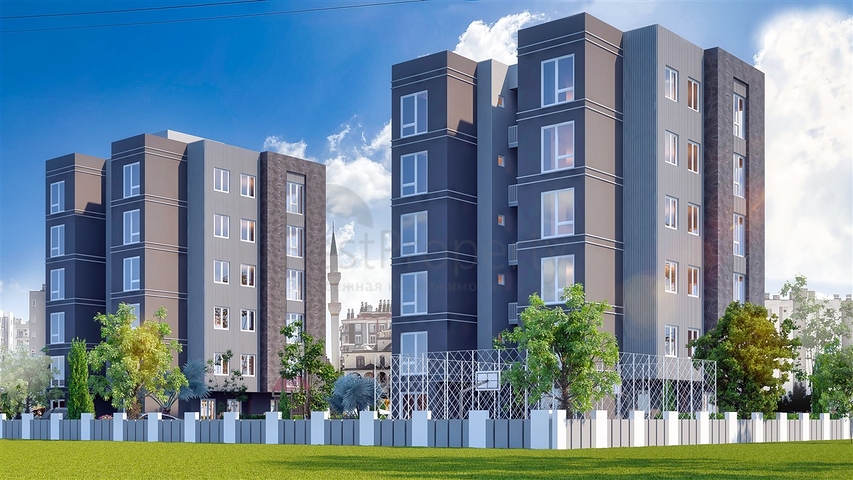 3+1-Apartments im Stadtteil Kepez - Antalya