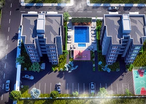 3+1-Apartments im Stadtteil Kepez - Antalya