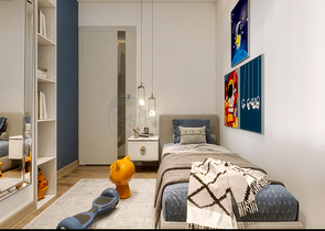 3+1-Apartments im Stadtteil Kepez - Antalya