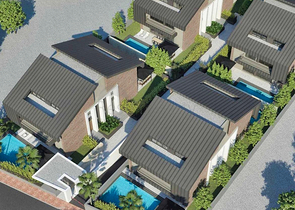 4+1-Villen im Stadtteil Mollayusuf - Antalya 