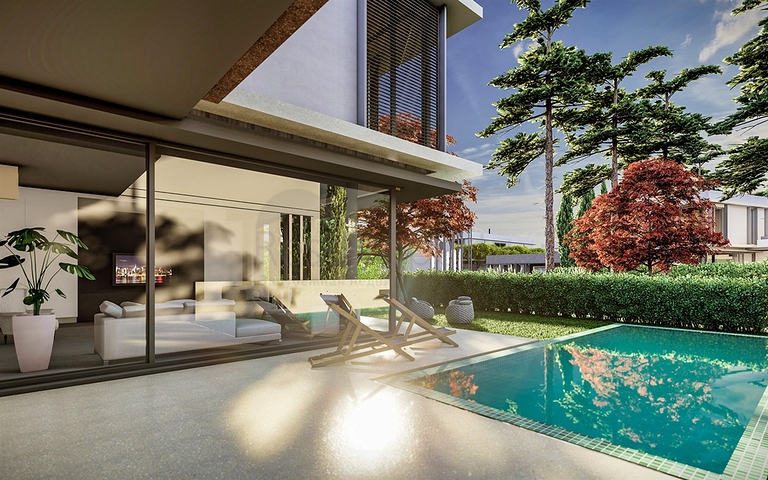 Investitionsprojekt, Villen in der Region Doshemealty - Antalya