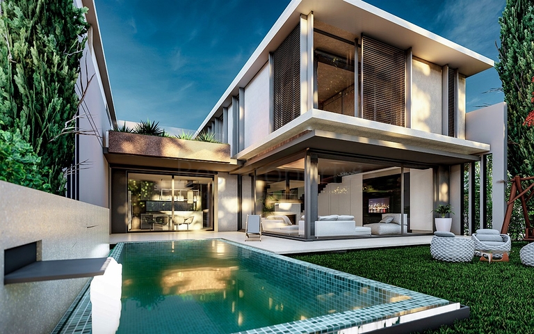 Investitionsprojekt, Villen in der Region Doshemealty - Antalya