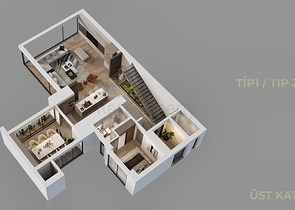 Investitionsprojekt, Villen in der Region Doshemealty - Antalya